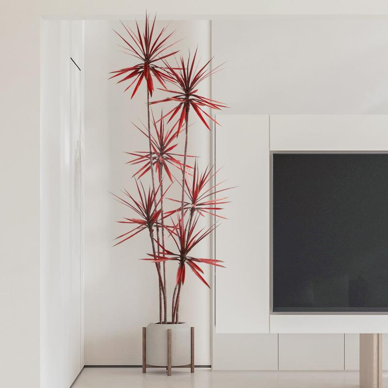 大型仿真绿植盆栽假植物龙舌兰千年木室内客厅商场落地装饰摆件