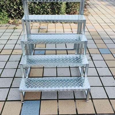 特厚台阶梯梯子家用小楼梯登台踏步三四多层步梯户