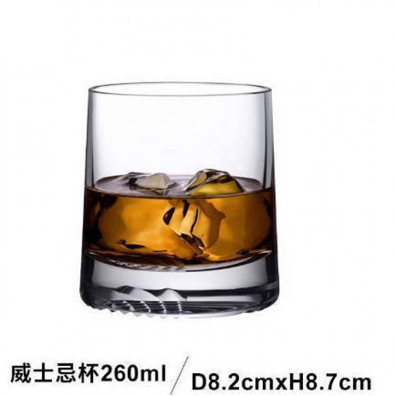 土耳其NUDE欧式创意斜站式水晶玻璃酒瓶酒杯样板间酒杯酒具套装