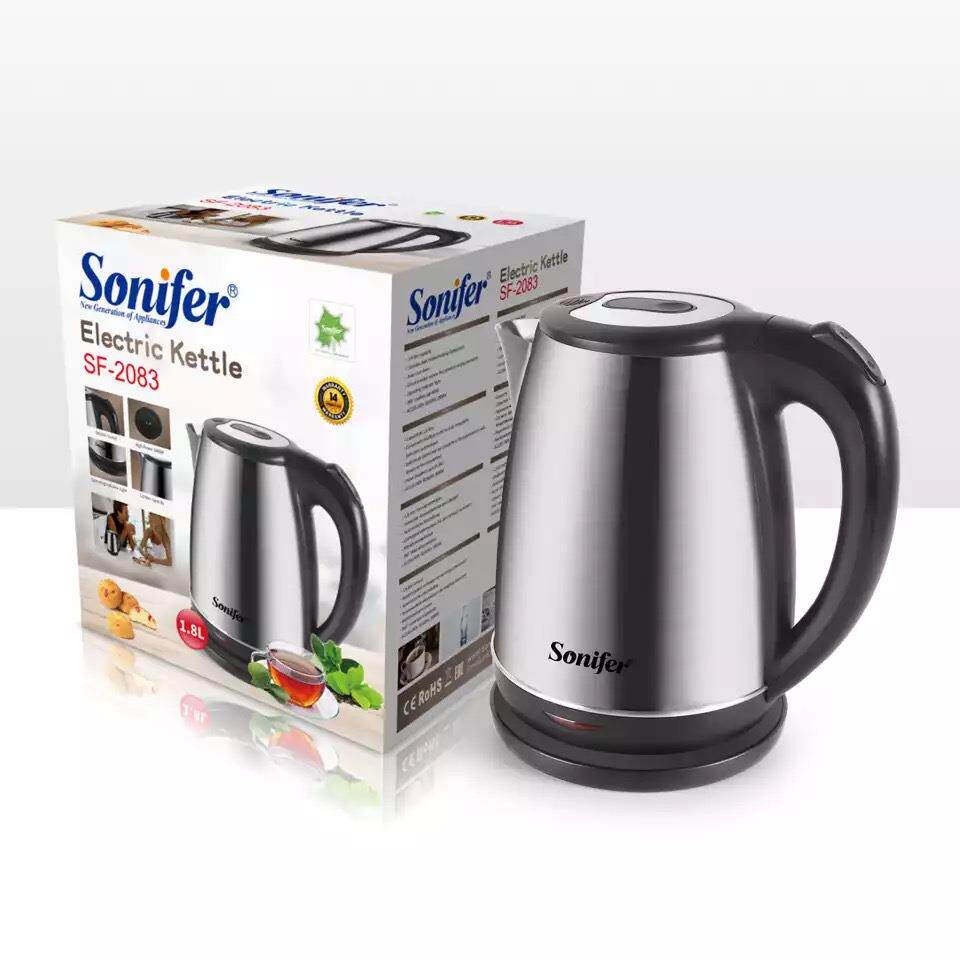 Sonifer1.8L不锈钢电热水壶烧水壶SF-2083