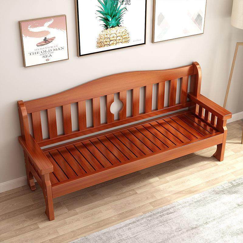 实木沙发三人位组合实木新中式客厅简约现代木质小户型沙发长椅厂