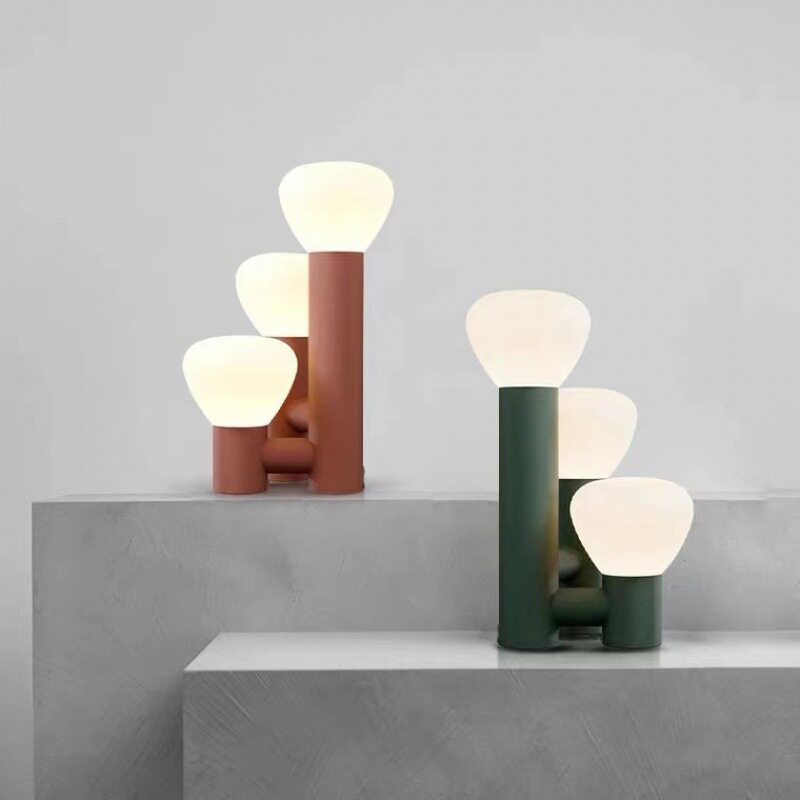 北欧后现代创意彩色装饰台灯