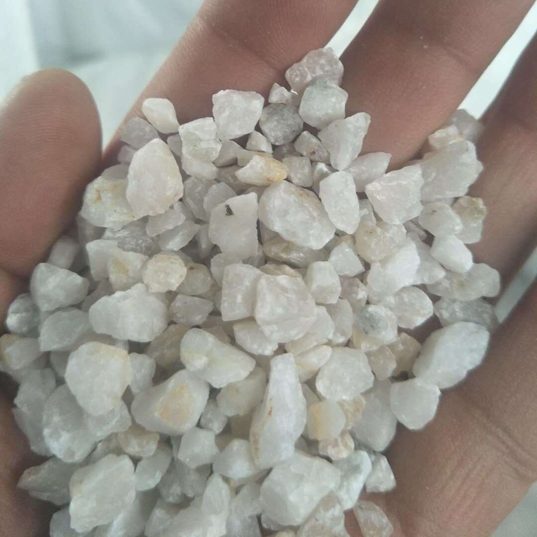 邯郸现货钢厂污水处理垫层石英砂滤料0.5-32mm规格建筑地坪