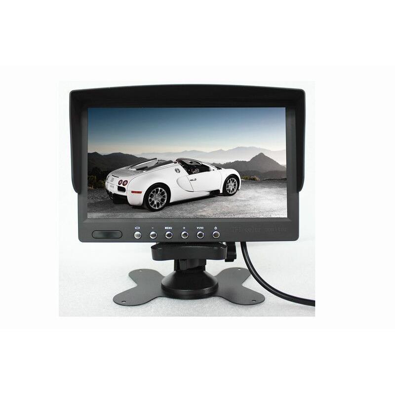 7寸显示器高清液晶显示屏数字显示屏U型支架显示器磨砂显示器