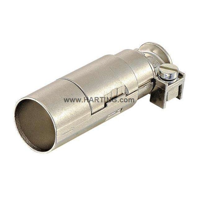 HARTING浩亭09150043013组合型重载Han-Quintax公针 圆形4芯+屏蔽