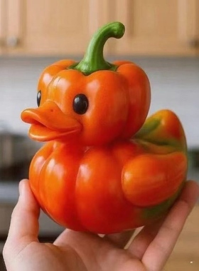 跨境新品 Whimsical Vegetable Duck 奇思妙想的素鸭