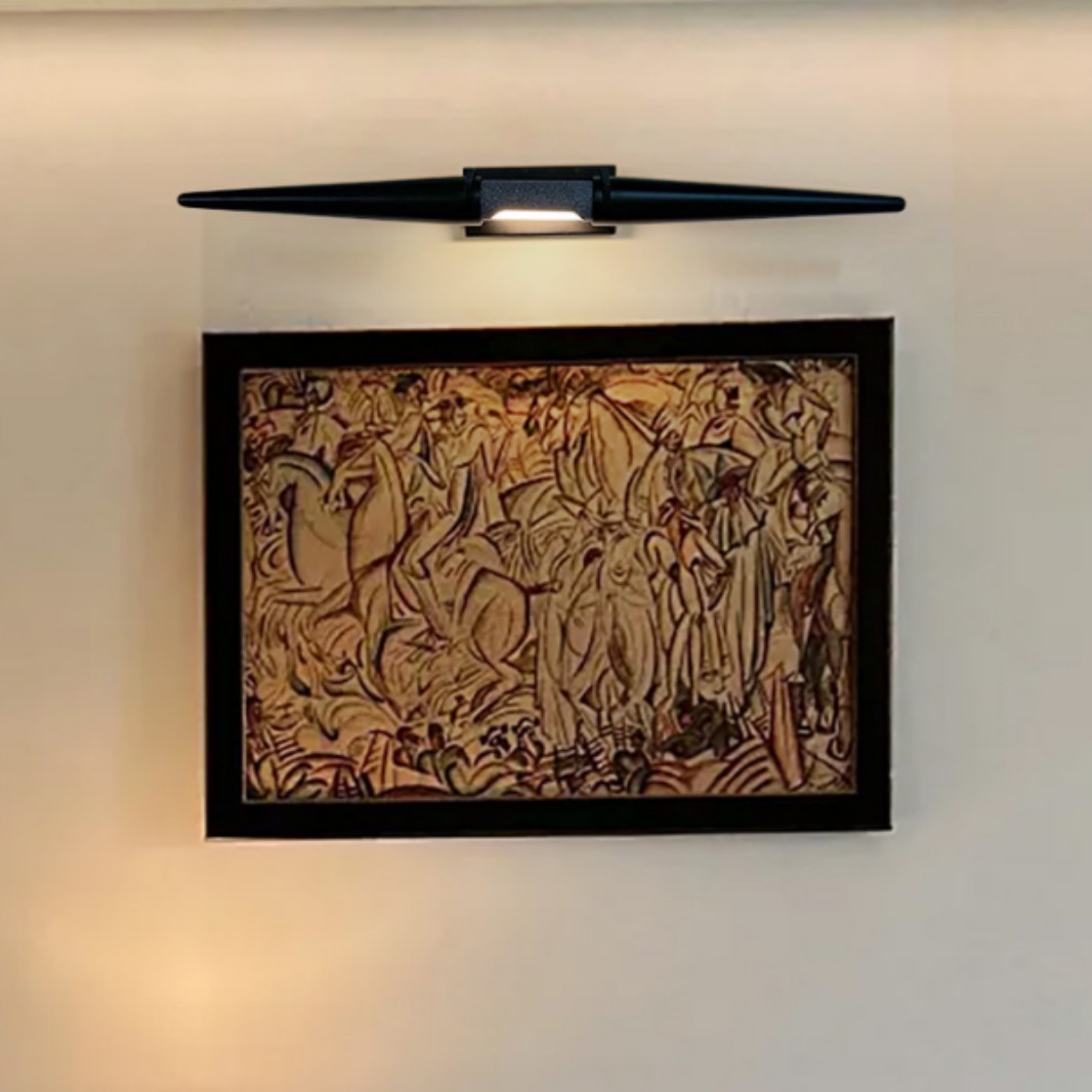 跨境酒店设计师挂画过道墙壁照画门牌打光灯LED包皮高端品质壁灯