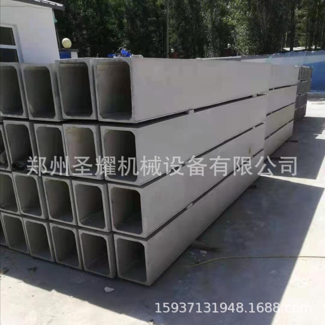 新型气动涨模脱模水泥烟道机机制通风烟道一次快速成型水泥烟道机