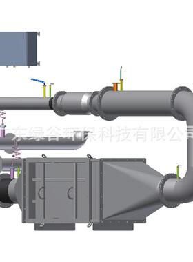 发电机尾气净化装置燃煤燃生物质中小锅炉脱硝除尘设备SCR