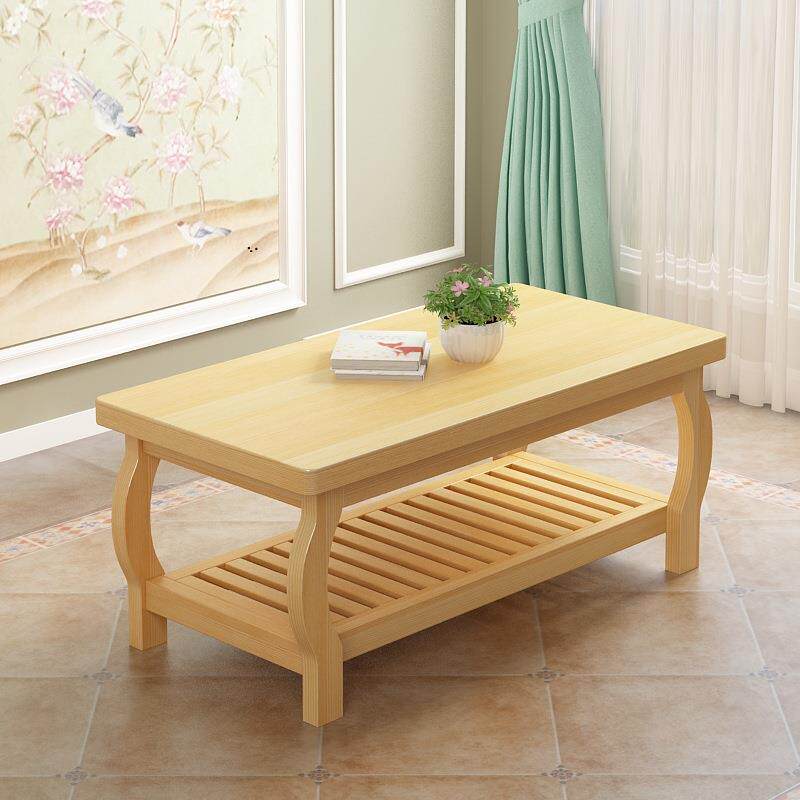 实木茶几简约现代原木客厅阳台全实木小户型创意角几边几家用桌子
