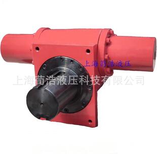 销售法兰式单齿条旋转液压缸大扭矩力齿轮齿条摆动油缸