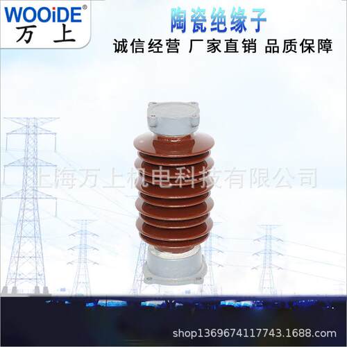 ZSW-35KV/4/6高压陶瓷支柱绝缘子ZS-35/4户内外线路用支撑瓷瓶