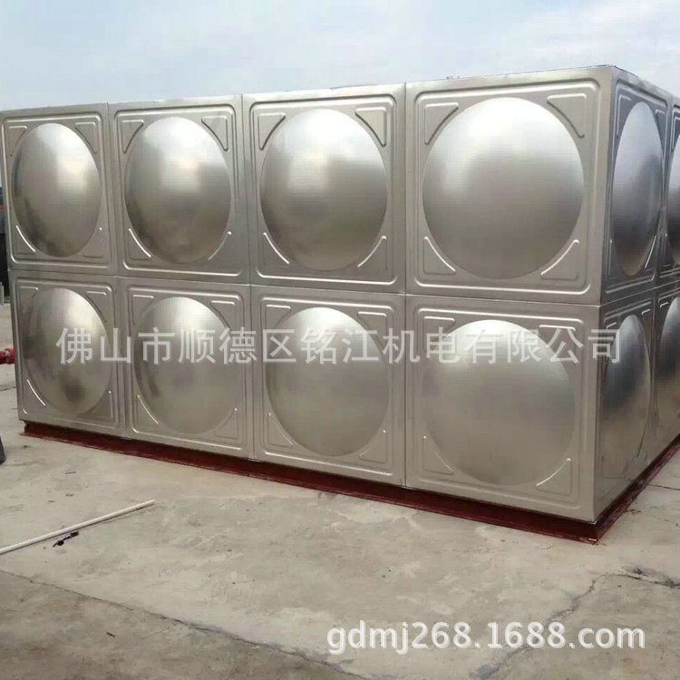 长期供应水循环保温水箱 不锈钢水箱 矩形钢板水箱