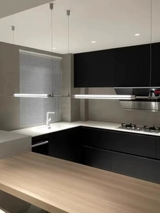 设计师餐厅吊灯极简工作室书房收银前台吧台艺术创意蔡烈超马扎灯