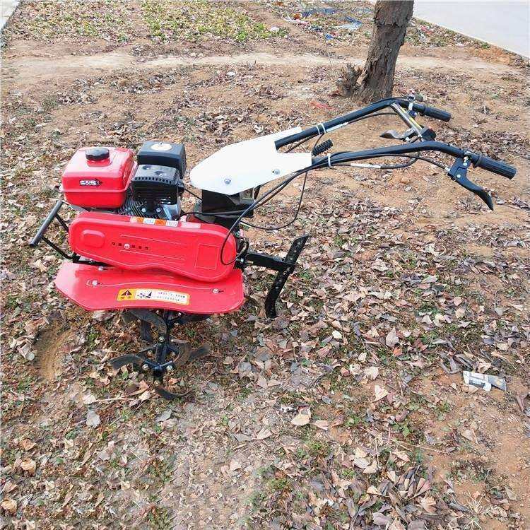 小型手扶旋耕机四驱开沟微耕机农用汽油两驱松土犁地机