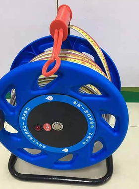 蓝色钢尺水位计 500mi水位仪金属外壳 塑料外壳