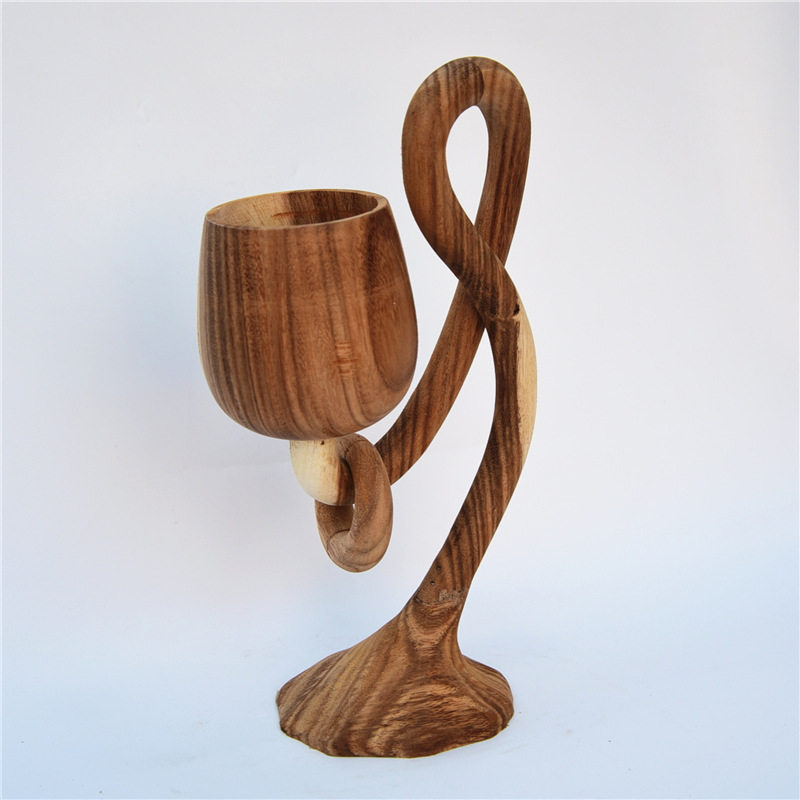 厂家销售创意手工制作胡桃木装饰摆件家居高脚弯杯造型桌面工艺品,电子元器件市场,电线扎带/束线带,淘宝优惠券,粉丝福利购,淘宝优惠卷