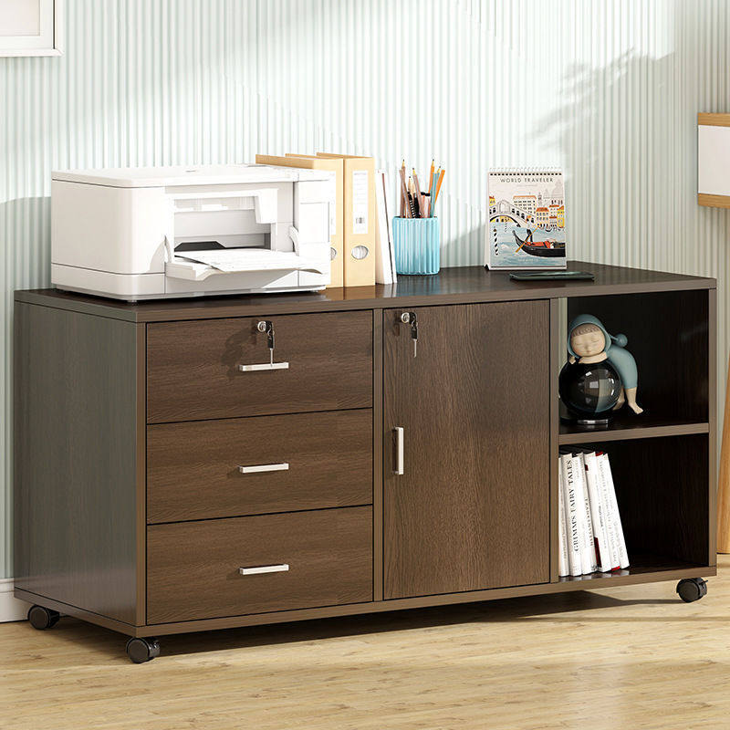 【云城】文件柜储物靠墙办公保险柜木质带锁可移动带轮桌下矮柜抽,电子元器件市场,电线扎带/束线带,淘宝优惠券,粉丝福利购,淘宝优惠卷