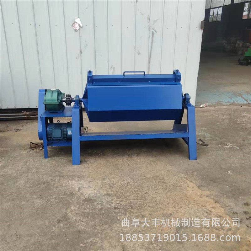 电动六角滚筒研磨抛光机 铁件去油污毛刺设备 小型旋转打磨抛光机