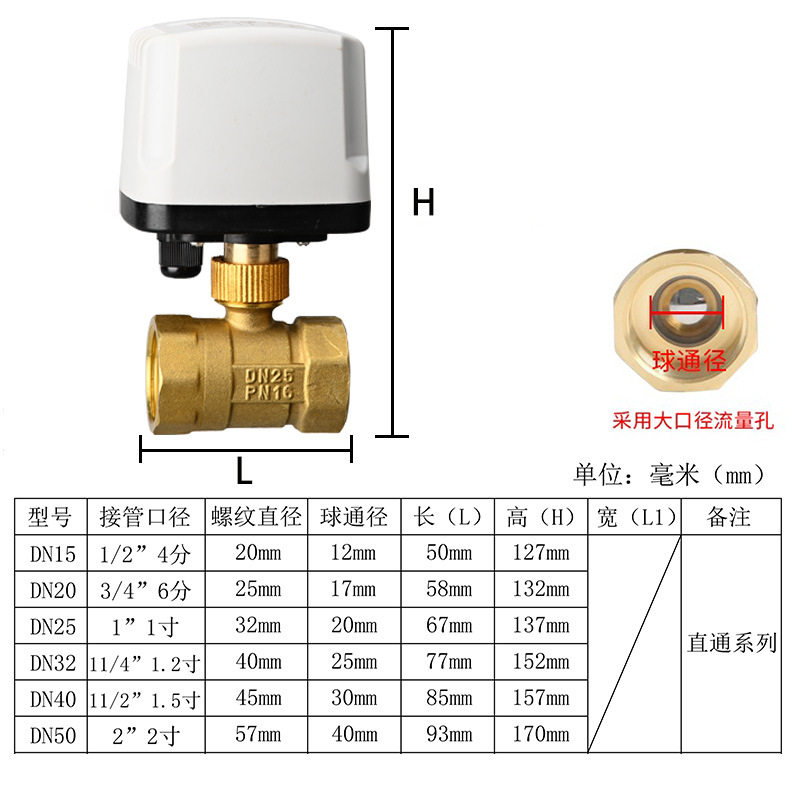 户外电动球阀二通两线AC220V常开常闭铜球阀开关型防淋雨电动阀门