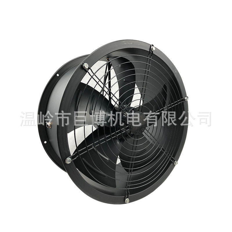 华坚YWF350-4E/D外转子轴流风机高筒管道式通风式轴流风机排油烟