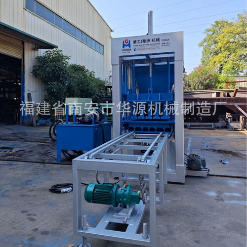 华源QT3-25半自动水泥环保制砖设备机械设备小型河沙制砖机