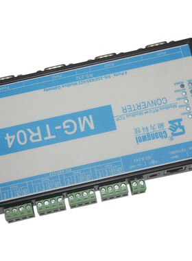 四口Modbus网关 4路RS232/485/422三合一串口RTU和TCP互转MG-TR04