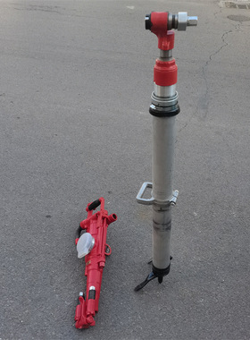 山东鸿聚牌矿用7665MZ双级气腿凿岩机 手持支腿式凿岩设备