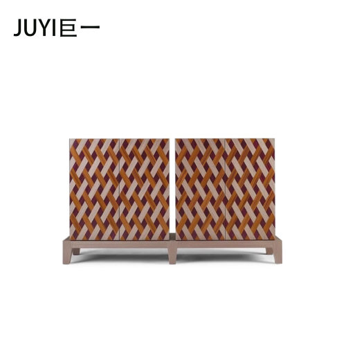 意式极简餐边柜现代简约客厅家用收纳柜储物柜玄关柜多功能置物柜