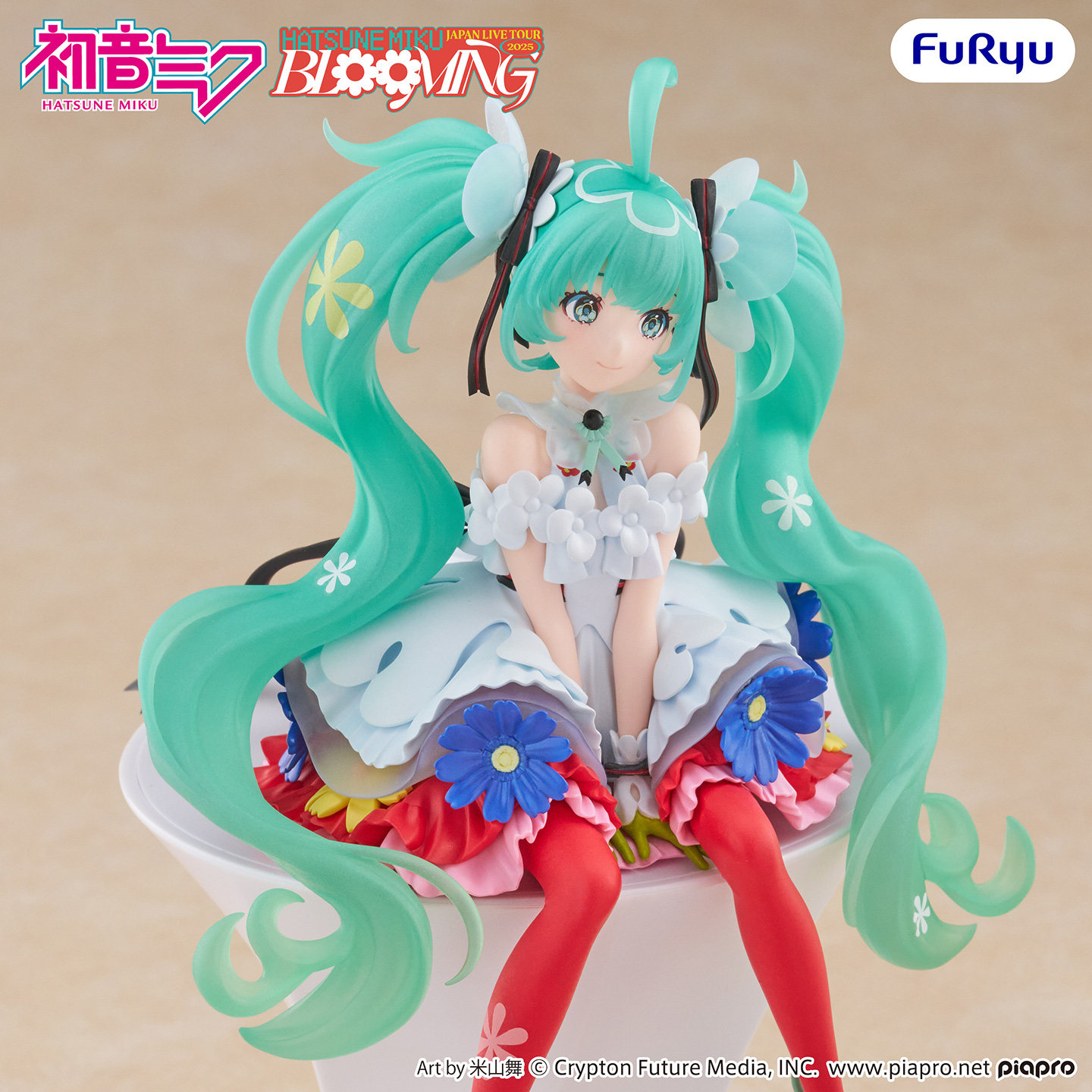 现货 FURYU泡面压 初音未来日本巡回演唱会2025BLOOMING 景品手办