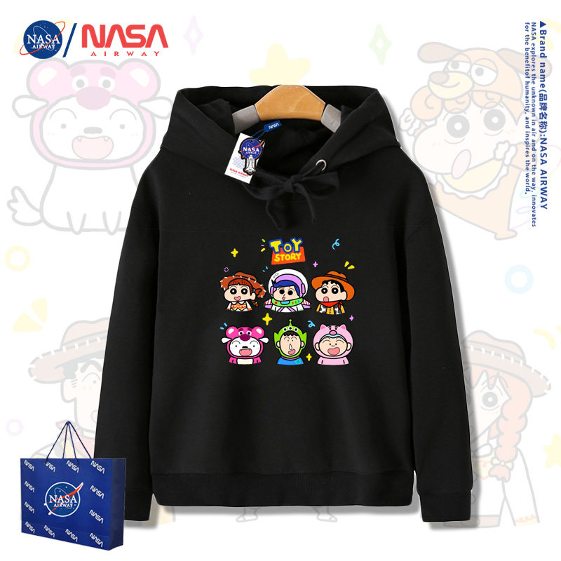NASA玩具总动员联名蜡笔小新卫衣
