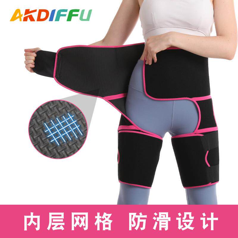 直销新款运动连体护腰带暴汗束腿带暴汗护腰带可调节高腰提臀护腰