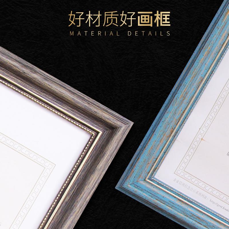直销新款素描画框组合14寸16寸18寸20寸展会4开8开相框展会素描大