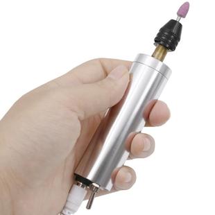 直销新款 电动 USB迷你小电磨机 打磨抛光微型小手电钻黑色夹头款