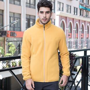 直销新款希音爆款秋冬户外抓绒衣女士长毛两面穿抓绒外套男士加厚