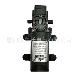 直销新款 12V自吸直流带压力开关 高压电动洗车水泵 微型隔膜泵