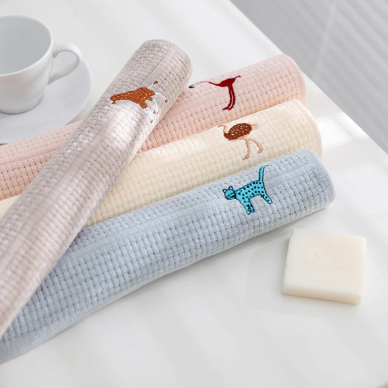 直销新款大速干毛巾纯棉可爱吸水毛巾吸水不掉毛巾洗澡洗脸毛巾男