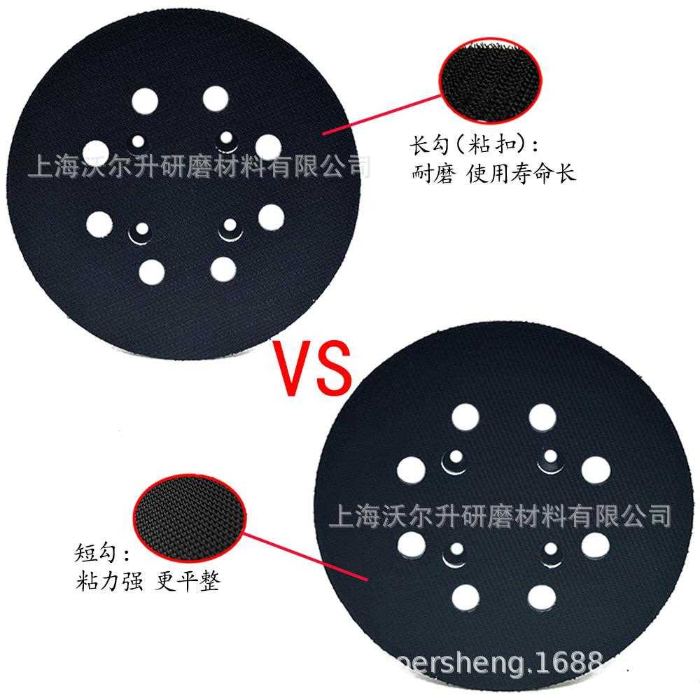 直销新款直销 5寸8孔4眼 气动打磨机托盘电动抛光机打磨盘砂纸机