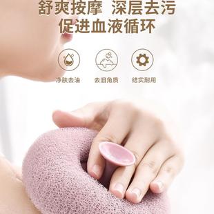 沐浴球日式 直销新款 按摩洗澡巾沐浴清洁刷浴擦搓背搓澡巾搓泥洗澡