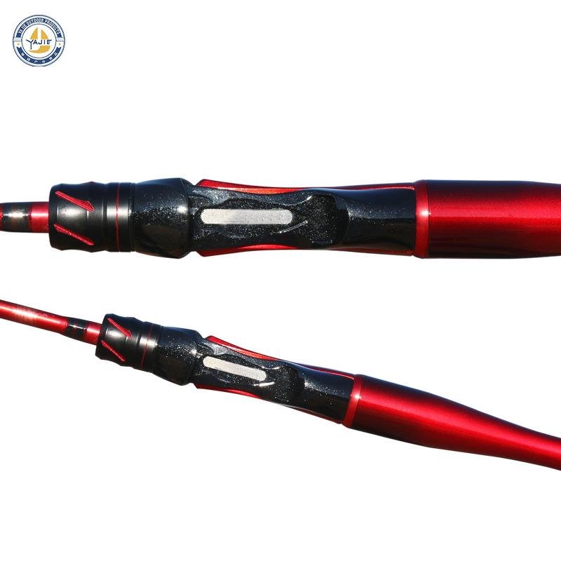 直销新款2022新款路亚竿枪直柄水滴轮套装抛竿远投翘嘴ml调M泛用