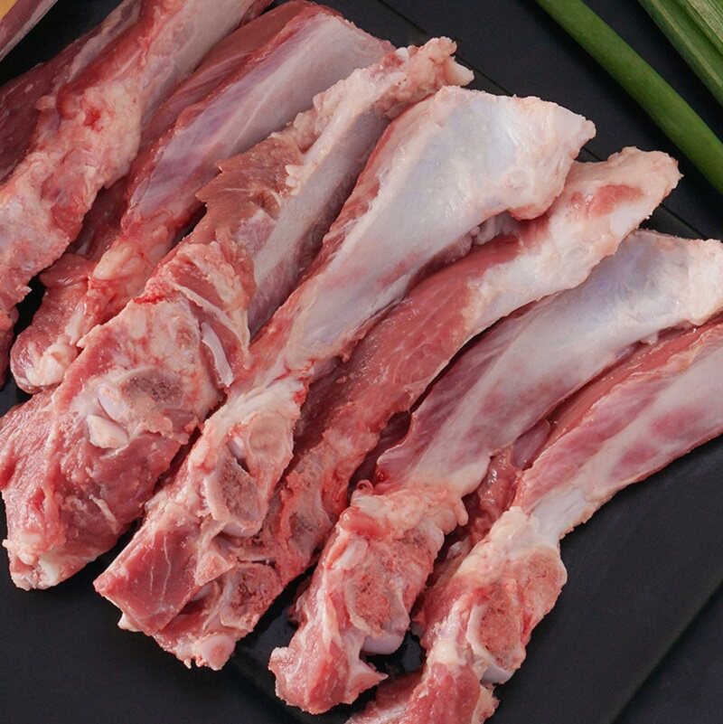 内蒙古寸脊骨6斤脊骨羊排内蒙带生羊肉