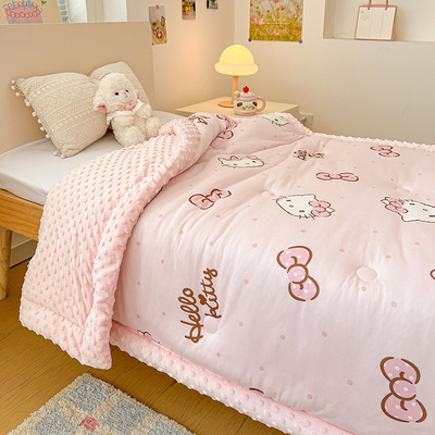 A类母婴级奥特曼-三丽鸥豆豆被