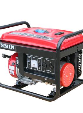 东M明DONIN小型单相2kw便携式汽DM2501油发电机组应急备用DM25C00