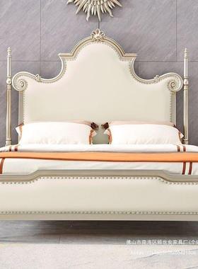 GYA美大式轻奢实床1主卧.8米1.AYS木5米现代简约公主床储物婚床床