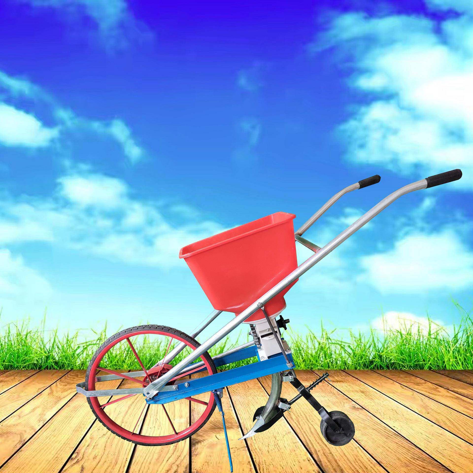 小麦播种机精播肥机玉米器具农用YXP施功小料肥型多能手推式花生