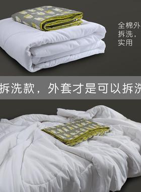 多折叠被子抱枕两用北午睡靠垫全棉功休能汽车办MRU公纯棉午车载