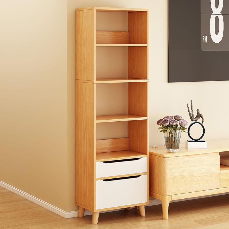 简易书架收落地窄置物架家用纳架缝小型物柜子储多层客TKP厅靠墙