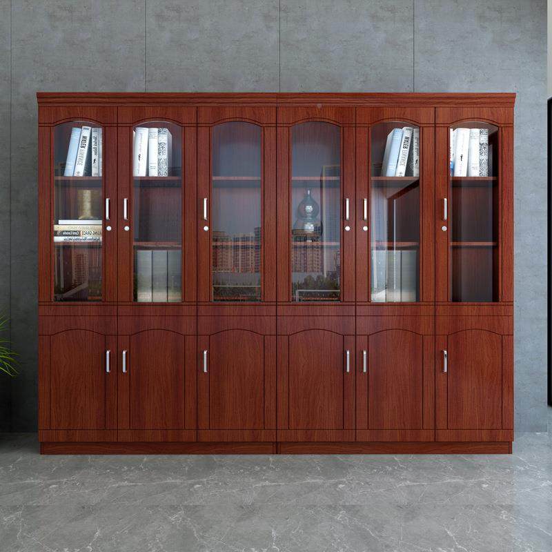 办公QNO文件柜资柜约办简室公柜子落地透料明收纳储物柜四门六门,商业/办公家具,办公储物柜,淘宝优惠券,粉丝福利购,淘宝优惠卷