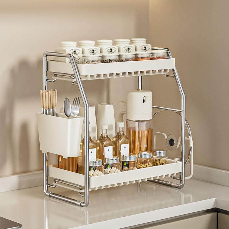 ^厨房调料置酱物架多层品R台面筷子菜板收纳多功能油盐醋调味F977,厨房/烹饪用具,抹布架/厨房清洁收纳架,淘宝优惠券,粉丝福利购,淘宝优惠卷