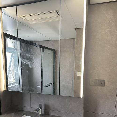 智镜能镜柜太间空铝浴室镜墙箱洗418手镜面柜挂式镜子置物柜带灯